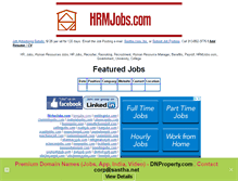 Tablet Screenshot of hrmjobs.com